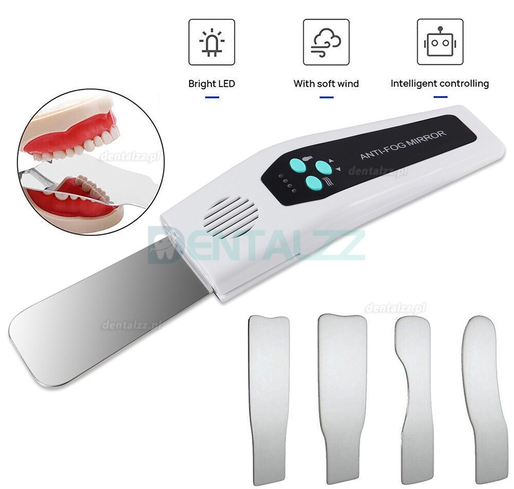 HILAYA Lusterko Stomatologiczne Przeciwmgielne do Fotografii z 4 Lustrami